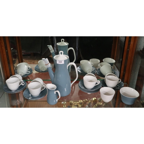 258 - Swedish coffee service for 8