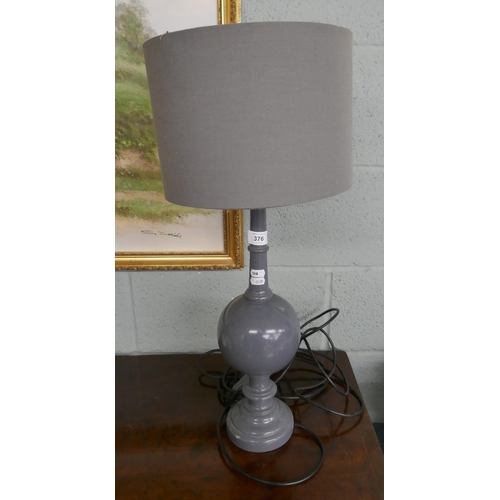 376 - Table lamp with shade