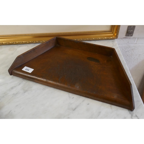 459 - Antique French herb chopping board