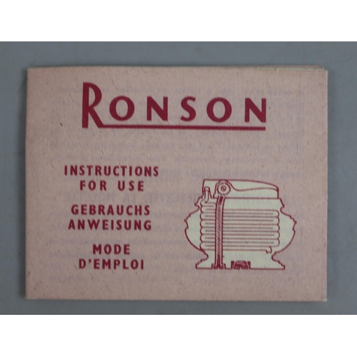 148 - Ronson Crown table lighter