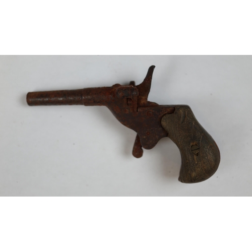 254 - Early toy hand gun