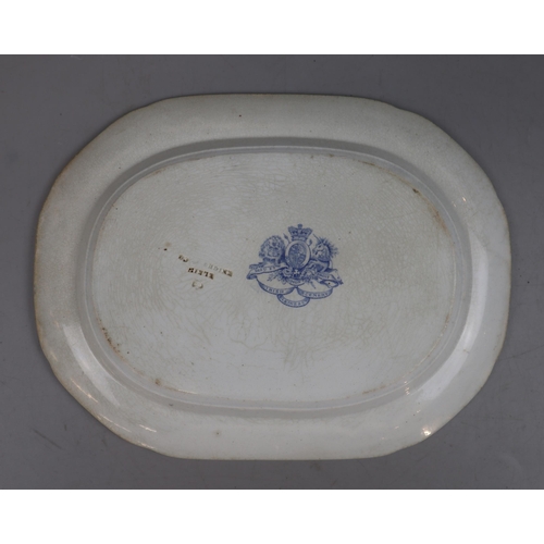 259 - 3 piece of blue and white china to include Elkin Knight and Co.