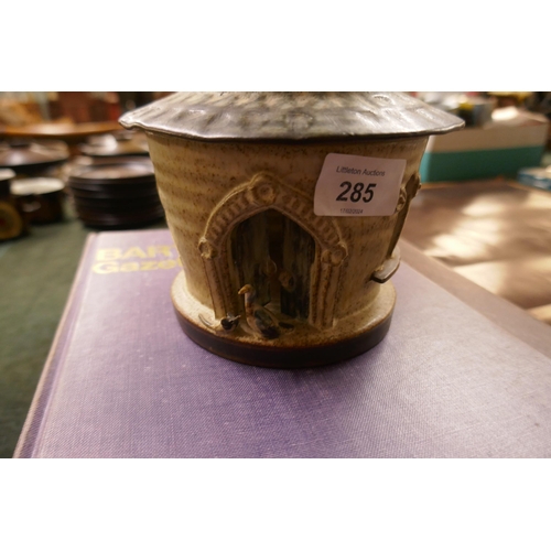 285 - Unusual pot adorned with dragon