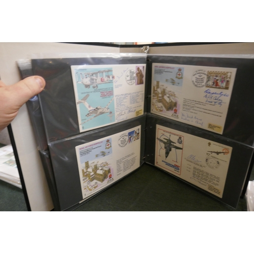 301 - Stamps - Aviation - RAF covers 55-33 are signed