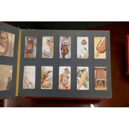 308 - 8 Wills cigarette card albums