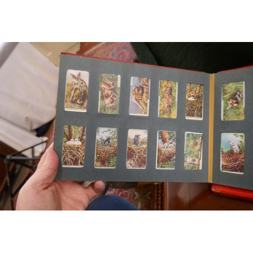 308 - 8 Wills cigarette card albums