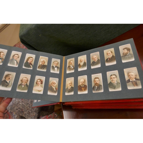 308 - 8 Wills cigarette card albums