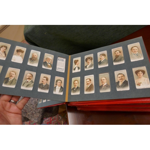 308 - 8 Wills cigarette card albums