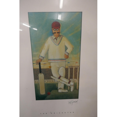 357 - 3 sporting prints by Paul Grenwood