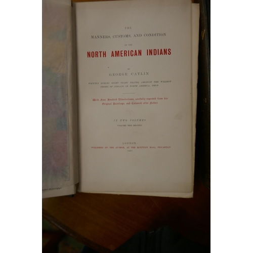 404 - The North American Indians by George Catlin in 2 volumes