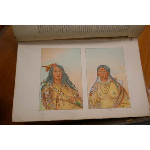 404 - The North American Indians by George Catlin in 2 volumes