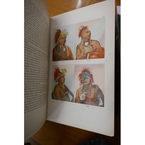 404 - The North American Indians by George Catlin in 2 volumes