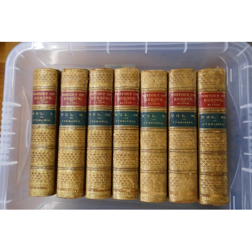 406 - History of Europe 1789-1815 over 14 volumes