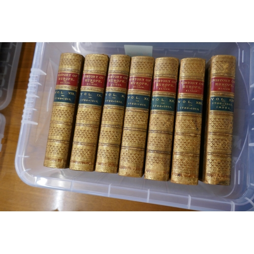 406 - History of Europe 1789-1815 over 14 volumes