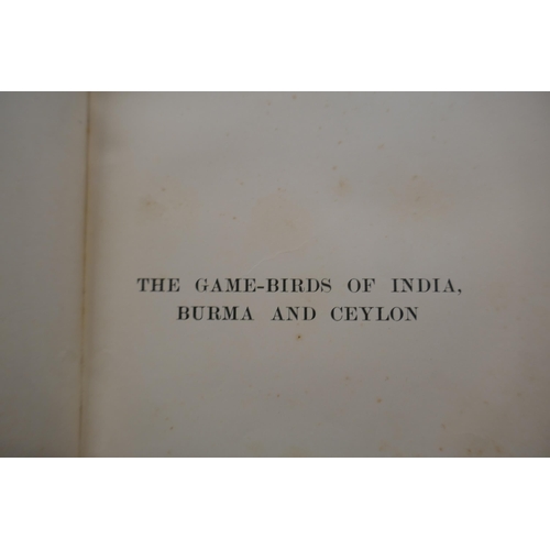 407 - Gamebirds of India Burma and Ceylon