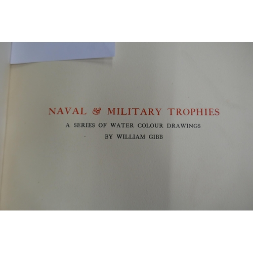 408 - Naval and Military Trophies book