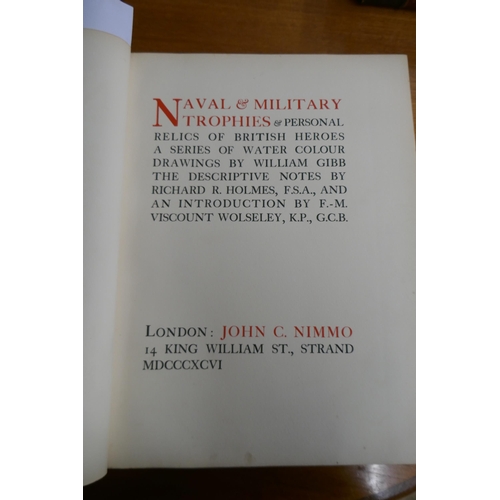 408 - Naval and Military Trophies book