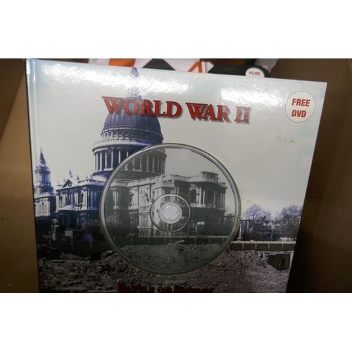 416 - Collection of books and DVDs on WW2