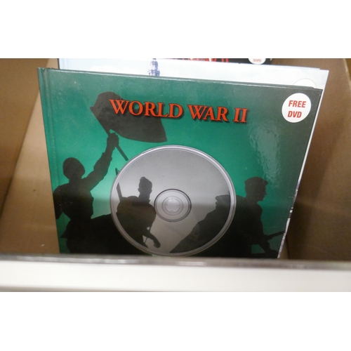 416 - Collection of books and DVDs on WW2