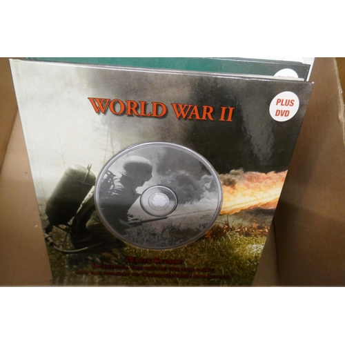 416 - Collection of books and DVDs on WW2