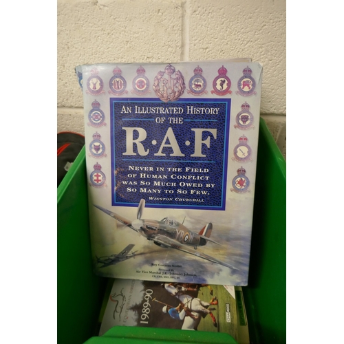 418 - Books - RAF and combat aircraft annuals