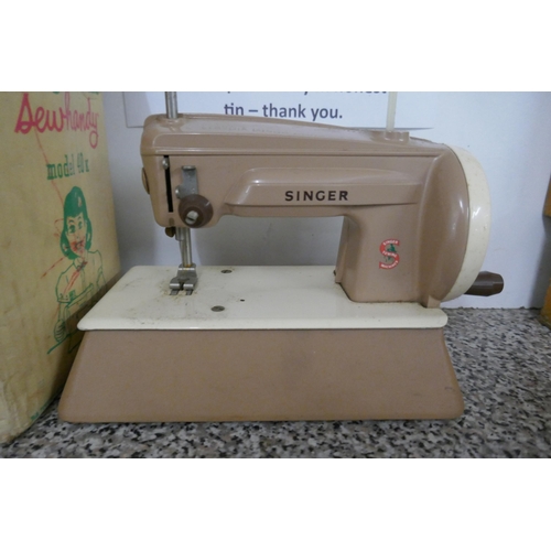 443 - Junior Singer sewing machine in original box