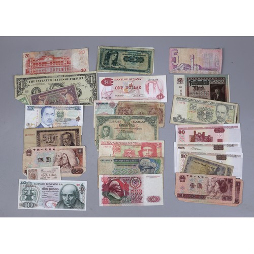 128 - Collection of World bank notes