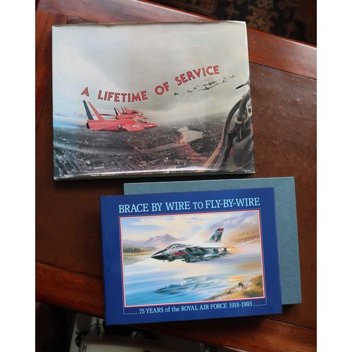 522 - Huge collection of military aircraft related books