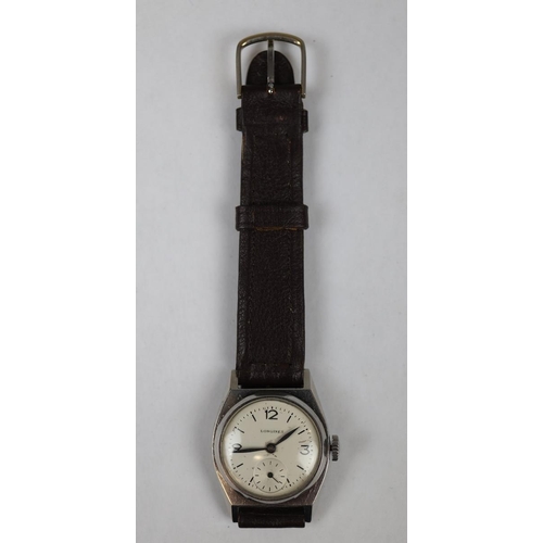 106 - Rare Longines Art Deco watch with signed manual wind movement calibre 10.68Z, serial 5398434, case b... 