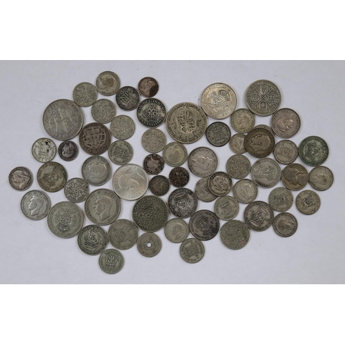 114 - Collection of silver coins etc.