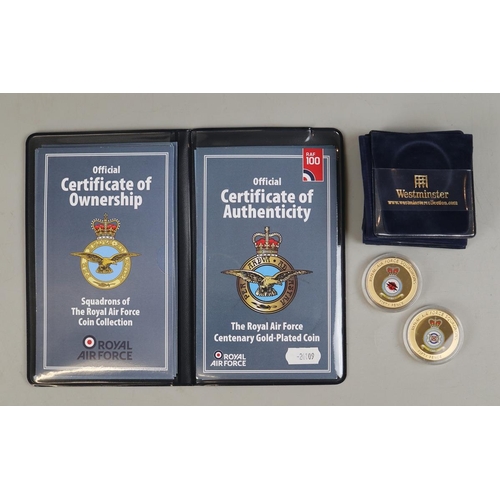 119 - Boxed set of the Royal Air Force coin collection