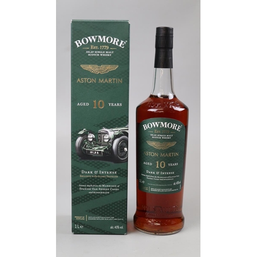 121 - Bowmore single malt Scotch Whisky aged 10 years - Aston Martin edition