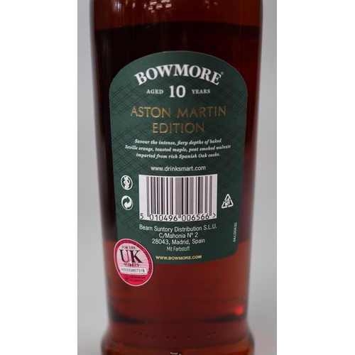 121 - Bowmore single malt Scotch Whisky aged 10 years - Aston Martin edition