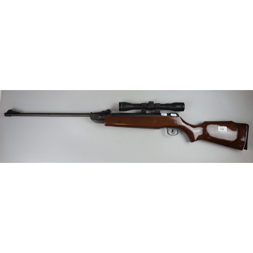 131 - .22 Air rifle together with telescopic scope