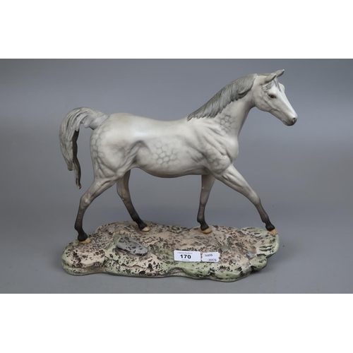 170 - L/E Beswick Moonlight (dapple grey) horse from the Connoisseur series - model no. 2671 - Approx heig... 