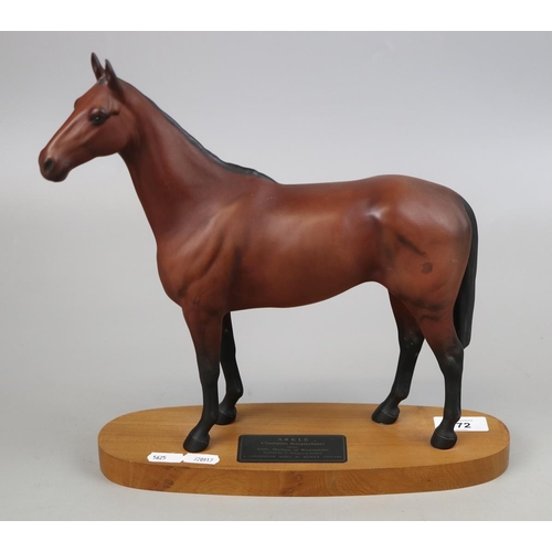 172 - Beswick horse - Arkle Champion Steeple Chaser - Approx height 30cm