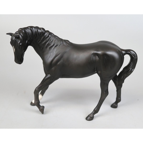 176 - Collection of Beswick horses to include Black Beauty