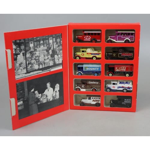 225 - Collection of die cast model vehicles to include The Chocolate Collection