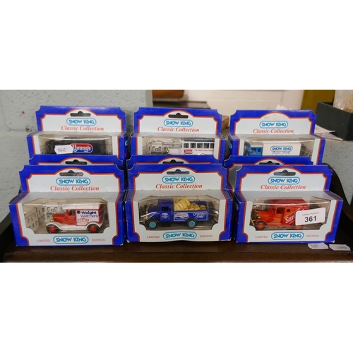 361 - Collection of boxed die-cast vehicles