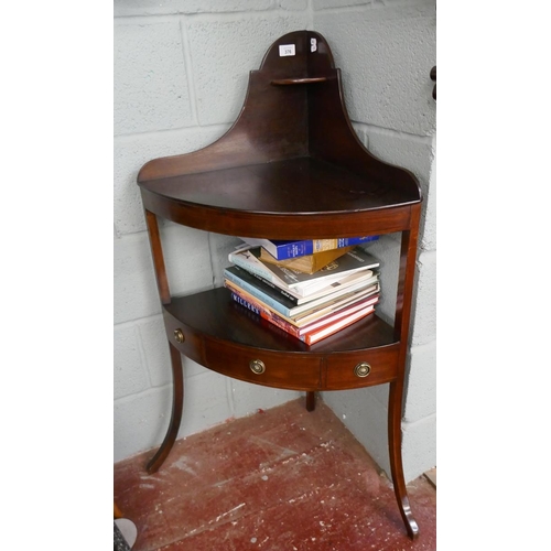 376 - Georgian Mahogany corner stand