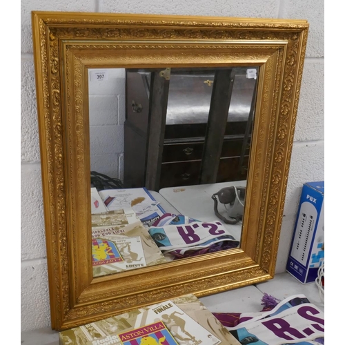 397 - Gilt framed mirror