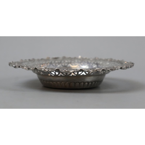 6 - Silver bon bon dish Sheffield 1897/98 - Approx weight 53g