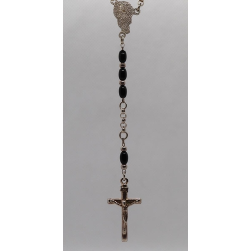 71 - Silver ecclesiastic necklace