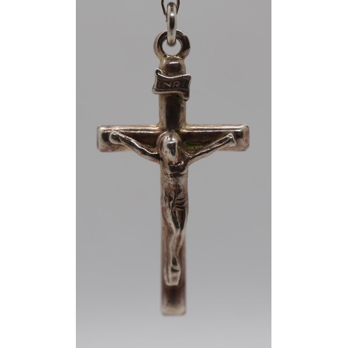 71 - Silver ecclesiastic necklace