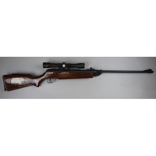 131 - .22 Air rifle together with telescopic scope