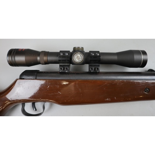 131 - .22 Air rifle together with telescopic scope