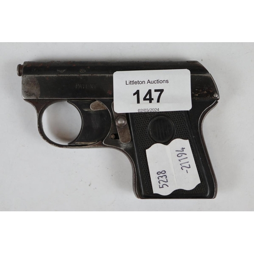 147 - Starting pistol in working order together with cartridges