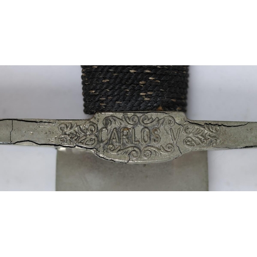 148 - Reproduction Spanish sword marked Toledo