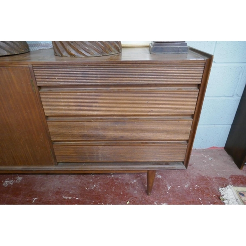 353 - Mid century Afromosia sideboard by Richard Hornby for Heals of London - Approx W: 191  D: 49  H: 82c... 