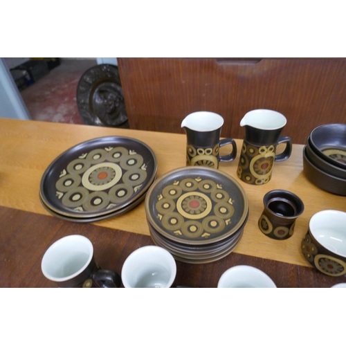 359 - Set of rare Denby Green Arabesque